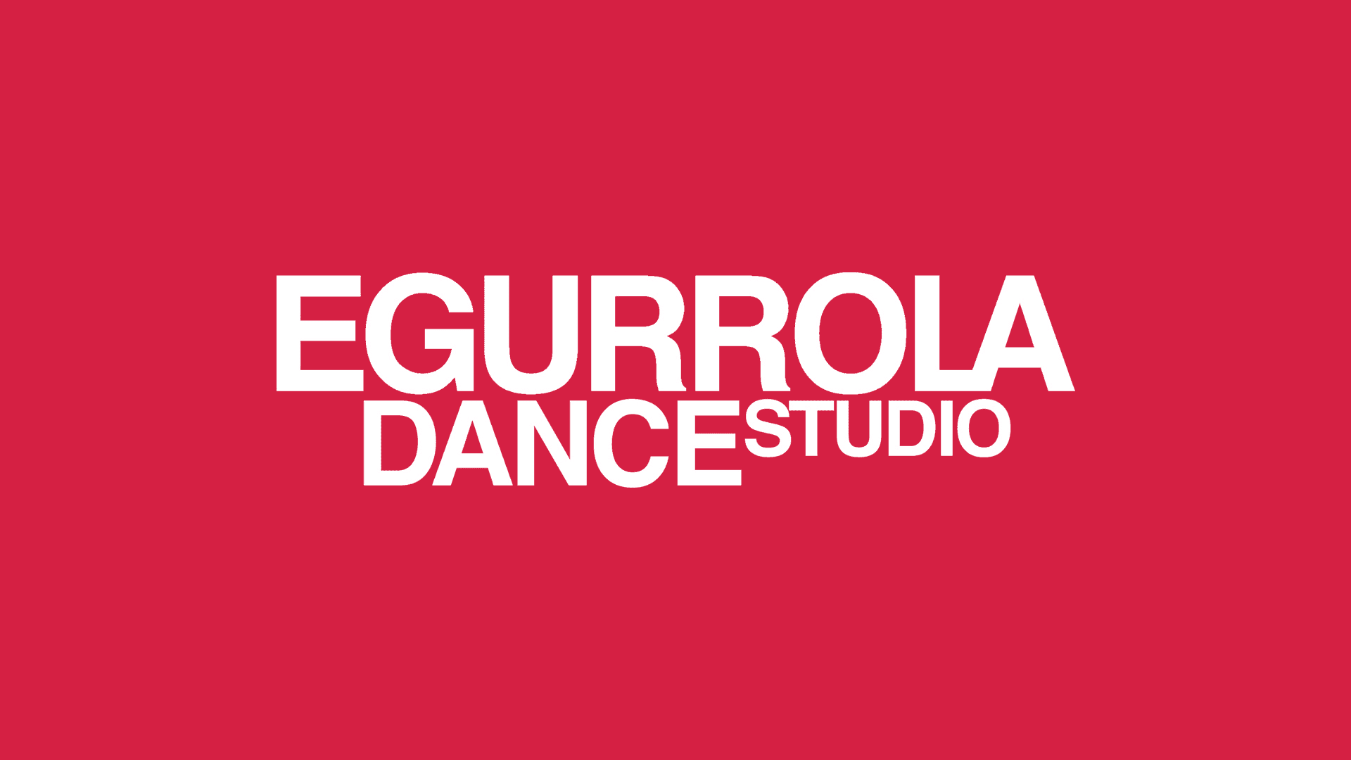 Logo Egurrola dance studio