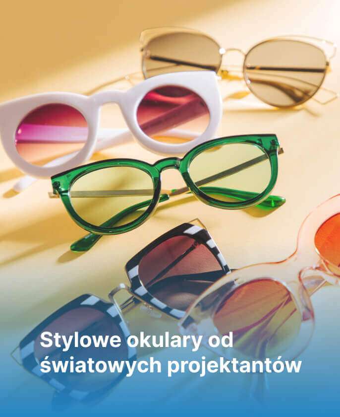 Stylowe okulary od światowych projektantów