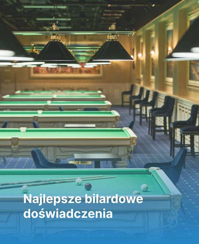 Najlepsze bilardowe doświadczenia